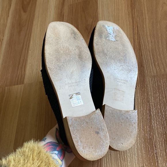 Free People black snake loafer - Picture 6 of 6